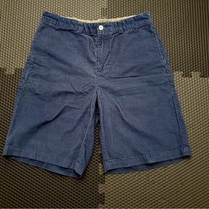 VINEYARD VINES Boy’s Navy Blue Velvet Shorts, Size 18